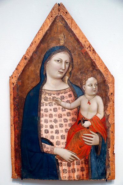 Virgin and Child, c.1337-39 by Jacopo del Casentino