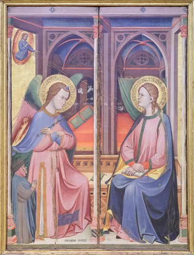 Annunciation by Jacopo di Paolo