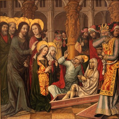 The Resurrection of Lazarus by Jacquelin de Montluçon