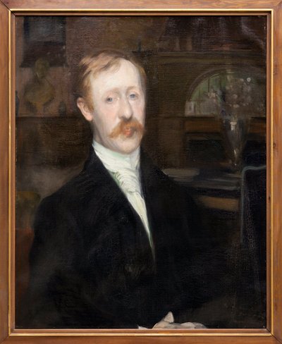 Portrait of Georges Moore by Jacques Emile Blanche