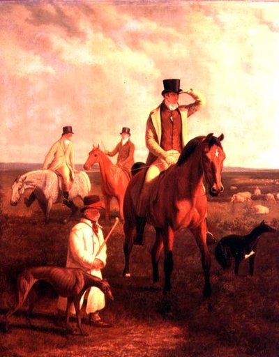 Lord Rivers Coursing by Jacques Laurent Agasse