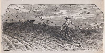 The Sower by Jacques Adrien Lavieille