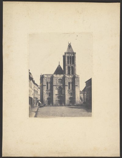 Church of St. Denis by Jacques Alexandre Ferrier