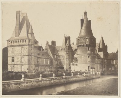 View of the Chateau de Maintenon by Jacques Alexandre Ferrier