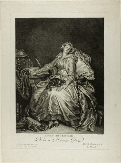Philosophy Asleep by Jacques Aliamet