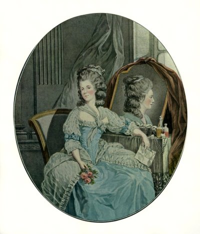 Mademoiselle Duthé by Jacques Antoine Marie Lemoine