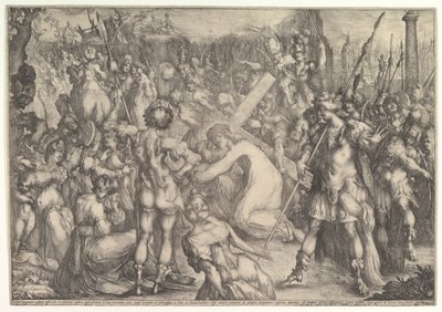 Christ Carrying the Cross by Jacques Bellange