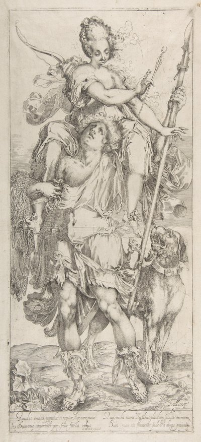 Diana and Orion by Jacques Bellange