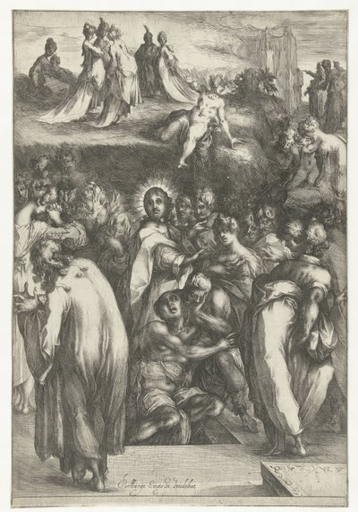 Raising of Lazarus by Jacques Bellange