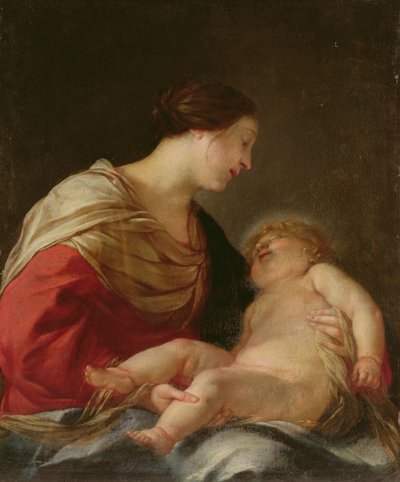 Madonna and Child by Jacques Blanchard