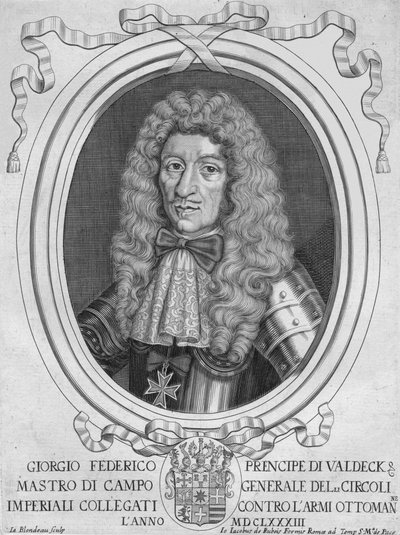 Prince Georg Friedrich of Waldeck, 1690s by Jacques Blondeau