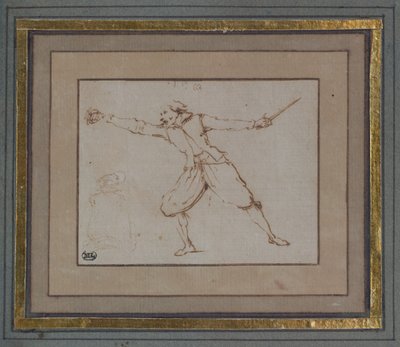 A Fencer by Jacques Callot