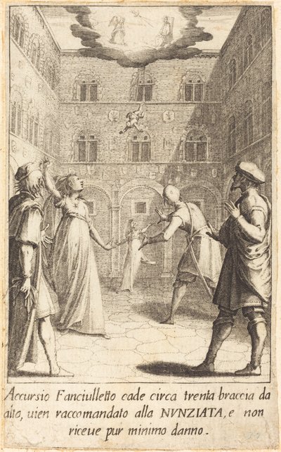 Accursio by Jacques Callot