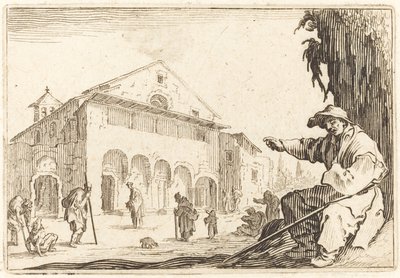 Almshouse by Jacques Callot