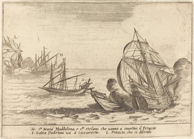 Boarding of the Petaccio by Jacques Callot