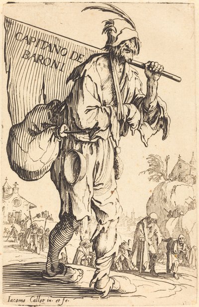 Captain of the Barons by Jacques Callot