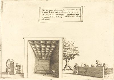 Church in Cairo by Jacques Callot