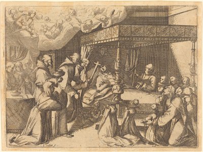 Death of the Queen by Jacques Callot