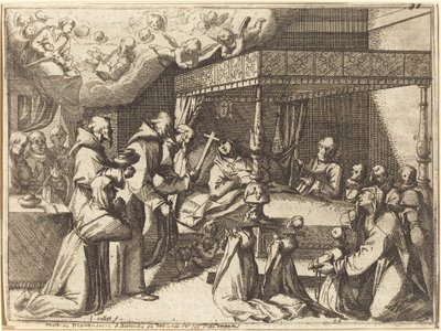 Death of the Queen by Jacques Callot