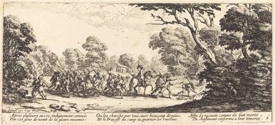 Discovery of the Criminal Soldiers by Jacques Callot