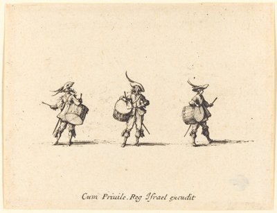 Drill with Drums by Jacques Callot