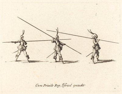 Drill with Tilted Pikes by Jacques Callot
