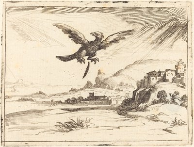 Eagle Losing an Old Feather by Jacques Callot