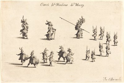 Entry of M. de Macey by Jacques Callot