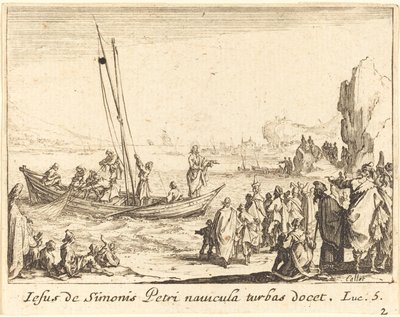 Fisher of Men by Jacques Callot