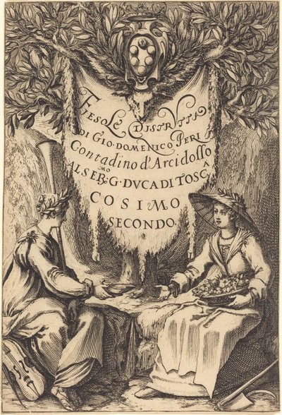 The Beautiful Gardener by Jacques Callot
