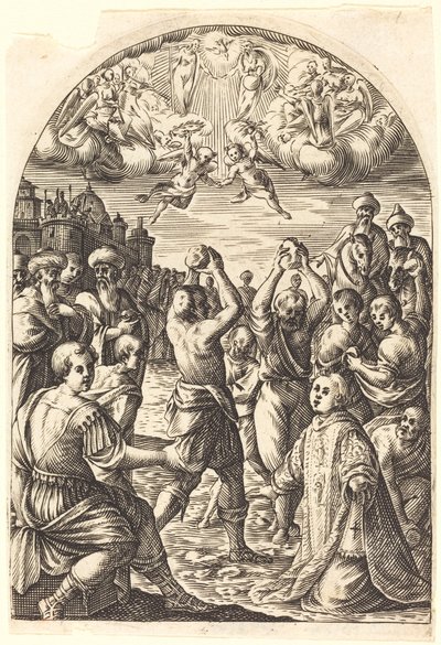 Martyrdom of Saint Stephen by Jacques Callot