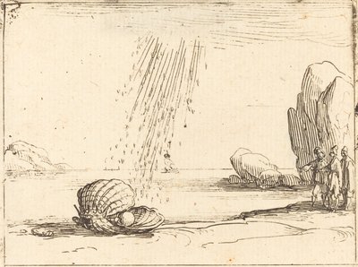 Oyster with Pearl by Jacques Callot