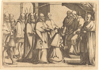 Papal Audience by Jacques Callot