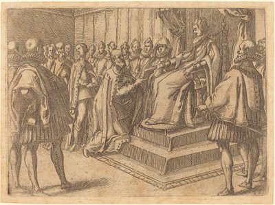 Reception of the Envoy of Poland by Jacques Callot