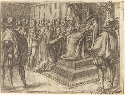 Reception of the Envoy of Poland by Jacques Callot