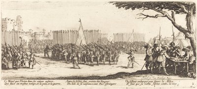 Recruitment of Troops by Jacques Callot
