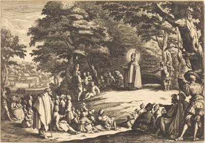 Saint Amond by Jacques Callot