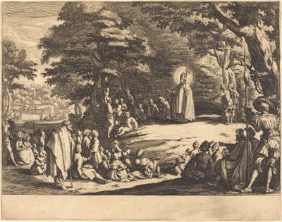 Saint Amond by Jacques Callot