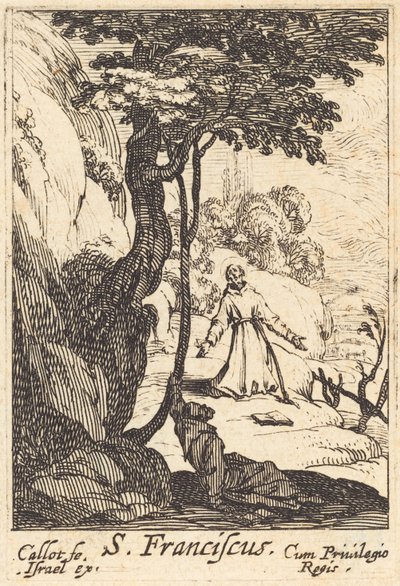 Saint Francis by Jacques Callot