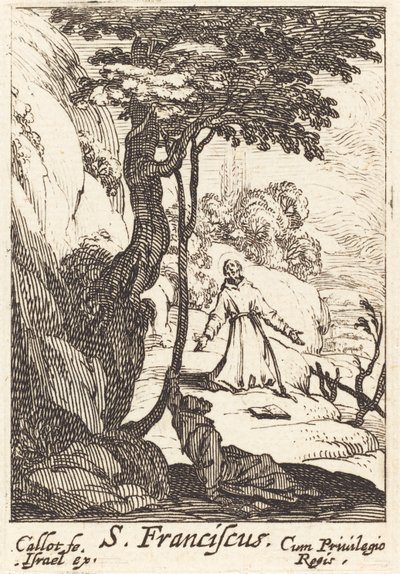 Saint Francis, c. 1632 by Jacques Callot
