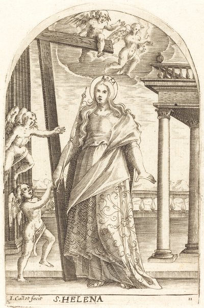 Saint Helen by Jacques Callot