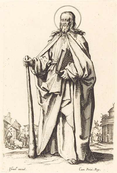 Saint James the Less by Jacques Callot