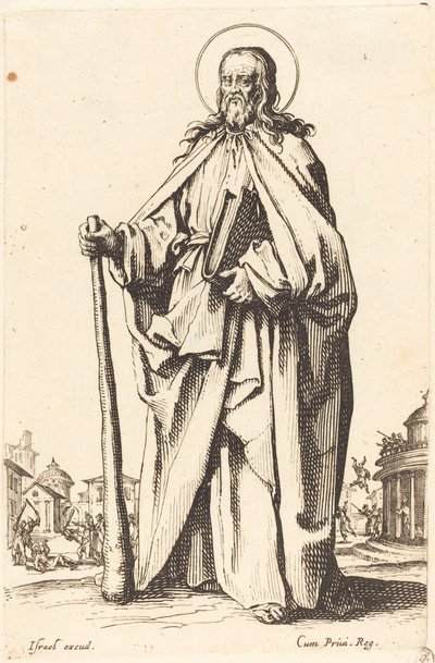 Saint James the Less by Jacques Callot