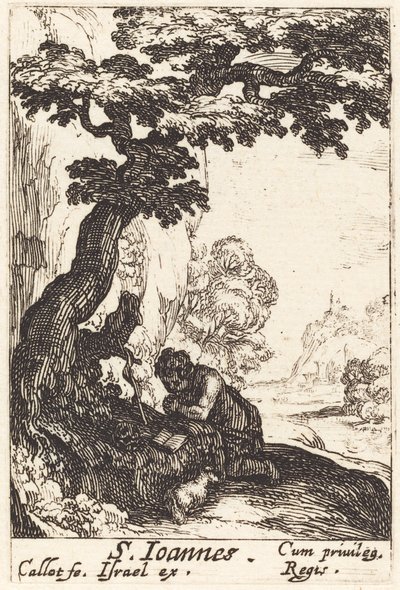 Saint John the Baptist by Jacques Callot