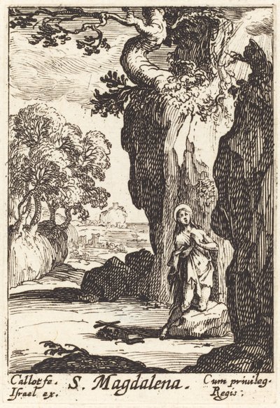 Saint Mary Magdalene by Jacques Callot