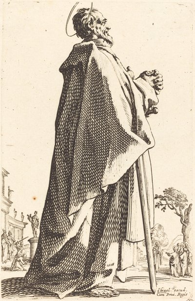 Saint Matthew by Jacques Callot
