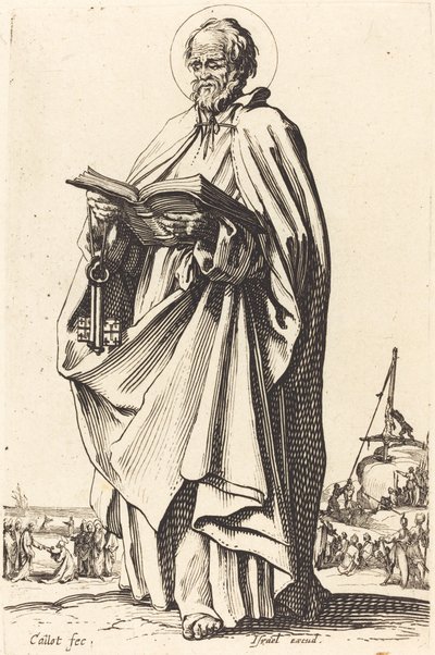 Saint Peter by Jacques Callot