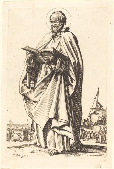 Saint Peter by Jacques Callot