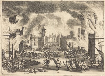 Solimano, Act V by Jacques Callot