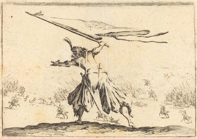 Standard Bearer by Jacques Callot